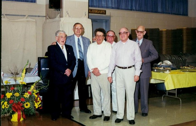 Veteran members at the 1998 Parade Party